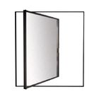 Narrow Frame Aluminium Pivot Doors Ventilating Two Sides Folding